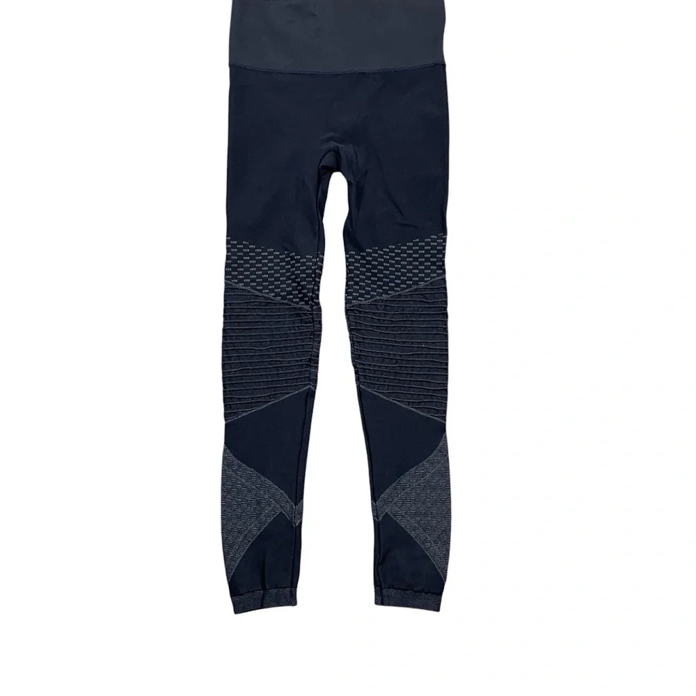 SPANX Small navy‎ Leggings Pull On Nylon Blend